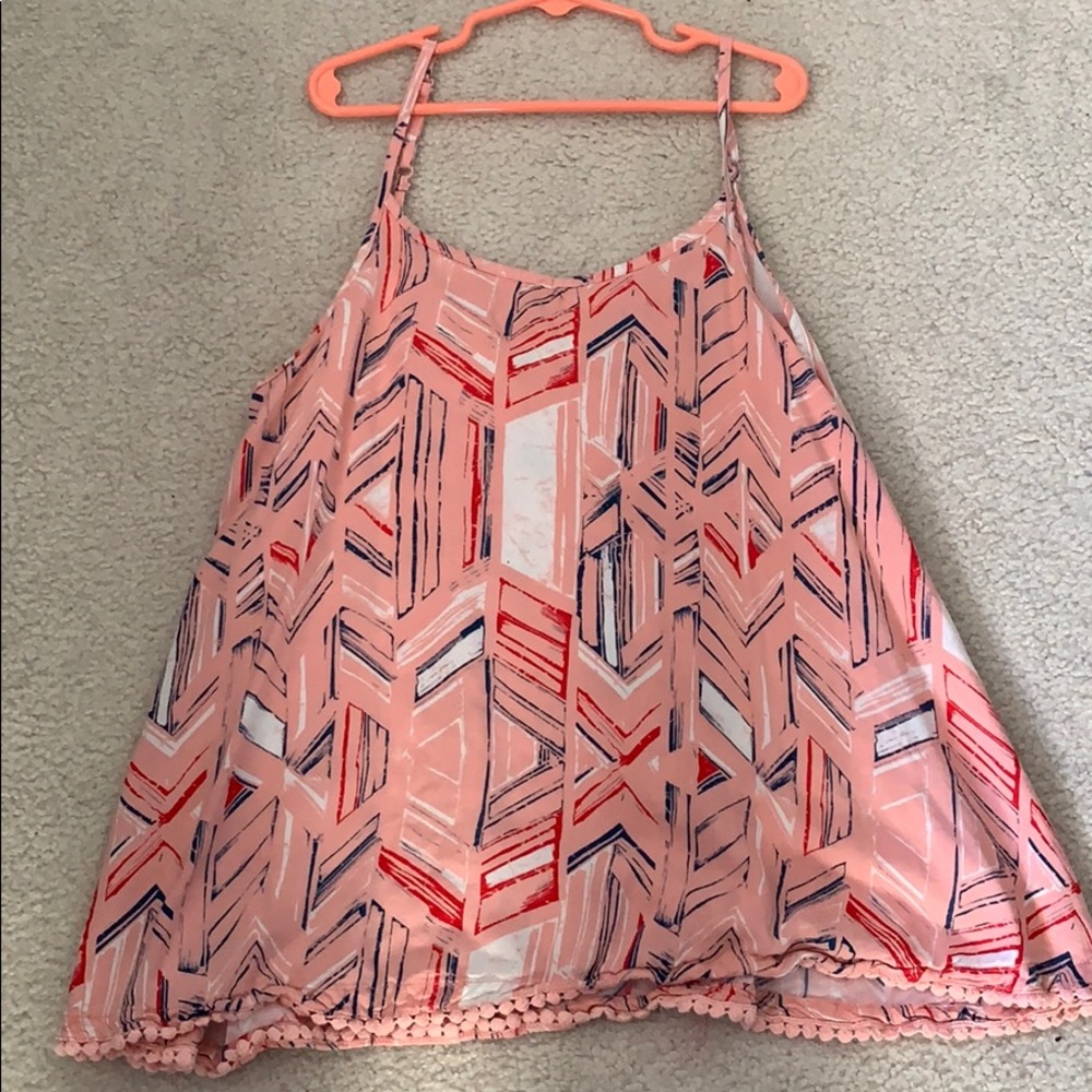 Mudd pink tank